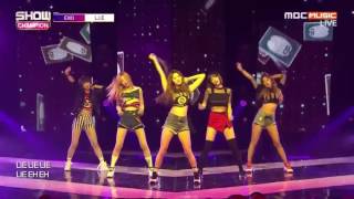 EXID TOP5 Stage Show Champion (6/22/2016)