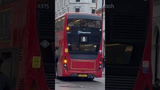 London Bus Route 8 seen at Holborn #shorts