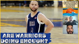 Are the Golden State Warriors Doing Enough for Stephen Curry to Set Him and the Team Up for Success?