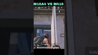 M16A4 VS M416😈 || #bgmi #pubgmobile #pubgshorts ||