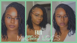 DIY Faux Micro Locs Under $10 | Outree 3x Spring Twist Hair | Gabrielle Ariana