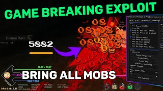 PROJECT SLAYERS NEW BRING ALL MOBS SCRIPT/HACK ( NEW GAMEBREAKING EXPLOIT! ) *10000 COMBO IN SECOND*