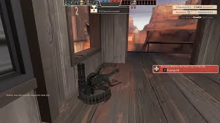 Sentry in the floor - Team Fortress 2