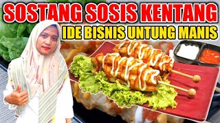 SOSTANG SOSIS KENTANG...!!! JAJANAN ALA KOREA LEZAT | IDE JUALAN 2022