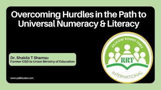 Overcoming Hurdles in the Path to Universal Numeracy & Literacy