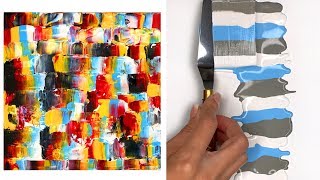 Easy Acrylic Abstract Painting Ideas