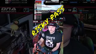 RISKY Move! iRacing Daytona ROAR #shorts