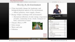 “The Urban Environment” | AP Environmental Science with Educator.com