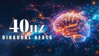 Enhance Your Concentration and Memory with 40Hz Binaural Beats| Stimulate Creative Thinking