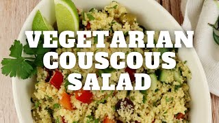 Vegetarian Couscous Salad Recipe #Shorts #YTShorts #BestShortVideos