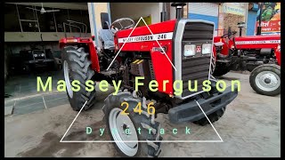 Massey Ferguson 246 4x4 Dynatrack New Tractor Video #masseyferguson246 #judgefarm मैसी 246 Tractor