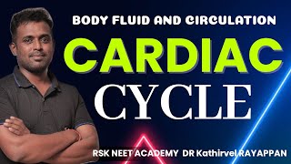 SIMPLE EXPLANATION CARDIAC CYCLE | BODY FLUID AND CIRCULATION | DR KATHIRVEL RAYAPPAN | RSK