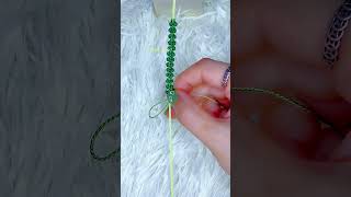 DIY🍀How to make a bracelet#shorts#bracelet