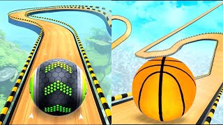 🏀 Going Ball Vs Sky Rolling Ball / Speedrun Android Gameplay | Going Ball Level - 437