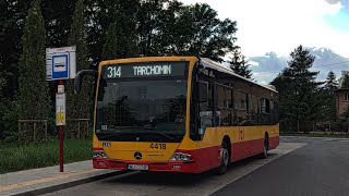 ⚠️ Przejazd: Mercedes-Benz 628c lf [🚍314] MZA Warszawa #4418 ⚠️