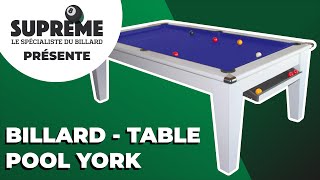 Suprême présente : le billard table Pool York !