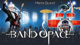 Band Space - Meta Quest 2 - Rock Band in VR - Introducing The Split Hairs - Early Accesss