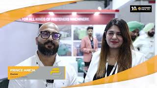 Prince Aneja video interview at Fastener Fair 2023