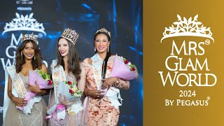 Aline Grasielli Moncale of Brazil crowns as the  Mrs Glam World 2024