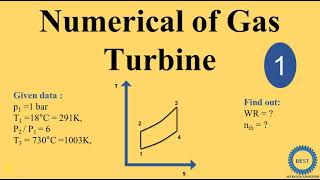 Numerical of Gas Turbine - Numerical of Gas Turbine Power Plant