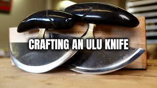 Handcrafted ULU Knives with Bison Horn!