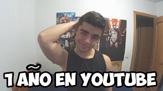 1 año en Youtube