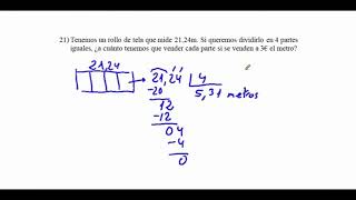 1 ESO TEMA 5 Decimales ejercicio 21