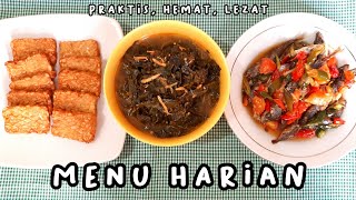 Resep Menu Harian Part 3 Praktis | Sayur Daun Singkong dan Pindang Super Pedas