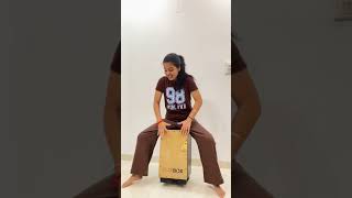 Cajon Cover | Naacho Naacho| Poorva Sharma Music