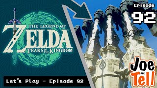 Let's play The Legend of Zelda Tears of the Kingdom. Activating two faucets in the Water Temple