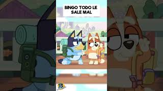 A BINGO TODO LE SALE MAL #shorts #bluey #bingo