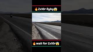 Flyby on Zx10r 299 km/ph 😱#shorts #youtubeshorts #shortvideo #short