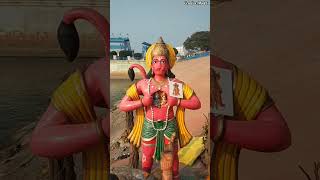 Hanumanaji ki murti | hanuman made of clay #shorts