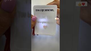 Try a viral craft with me ❤️ Cute gift + way to say I love you #diycrafts #cricutcrafts #craftideas