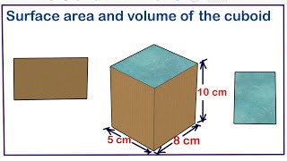 Volume and surface of a box