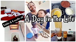 Day in the Life|Breastfeeding |Homemaking | Mom of Two | Cleaning|