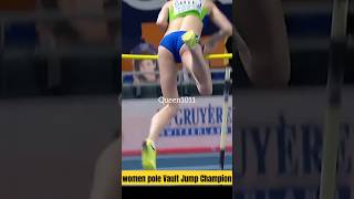 women pole vault jump champion ships#shorts #youtubeshorts #polevault