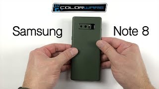 Samsung Note 8 ColorWare Skin Installation