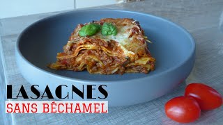 Lasagnes SANS BÉCHAMEL (ma 1ère recette salée) - Léa cooking