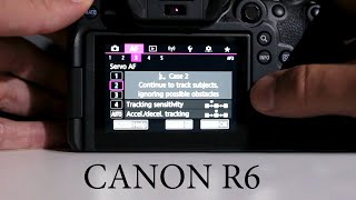 Canon R6 Setup // Menus and Best Settings