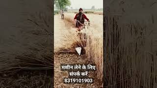 power रीपर लेने के लिए संपर्क करें 8319101903 #farming #villagelife #agriculture