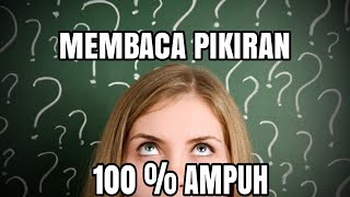 Rahasia Sulap Membaca Pikiran Master Mentalis