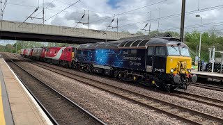 ROG class 57 hauling four class 91s for scrap - 10/05/21