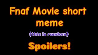 FNAF movie short meme // shitpost // gacha life 2