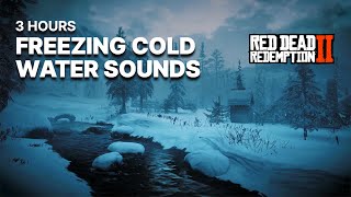 🎧 Ice Cold Creek Water Sounds 🎧 ASMR Nature Sounds | Red Dead Redemption 2