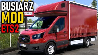 BUSIARZ MOD do Euro Truck Simulator 2 | BUS + ŁADUNKI + PRZYCZEPKA