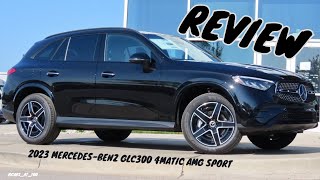 2023 MERCEDES-BENZ GLC 300 4MATIC AMG SPORT REVIEW -- BETTER LUXURY SPORT THAN BMW'S X3 !?