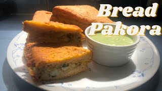 Stuffed Bread Pakora No Onion Garlic Recipe/Aloo Bread Pakoda/Tea Time Snacks/Satvik Food Recipes