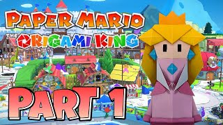 Paper Mario: The Origami King Gameplay Part 1 The Origami Festival (NO COMMENTARY)