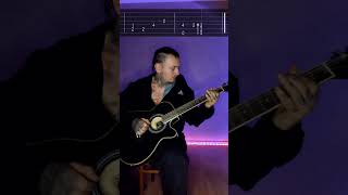 Coolio - Gangsta's Paradise  Guitar Tab vol 2 #short#shortsvideo#shortvideo#cover#гитара#tabs